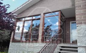 Cerramiento de terraza en madera